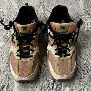 New Balance Brown and Tan Athletic Sneakers